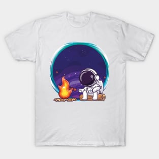 Barbecue Astronaut T-Shirt